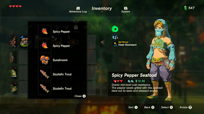 The 10 Best Recipes In Zelda Breath Of The Wild Paste Magazine The 10 Best Recipes In Zelda Breath Of The Wild Paste Magazine